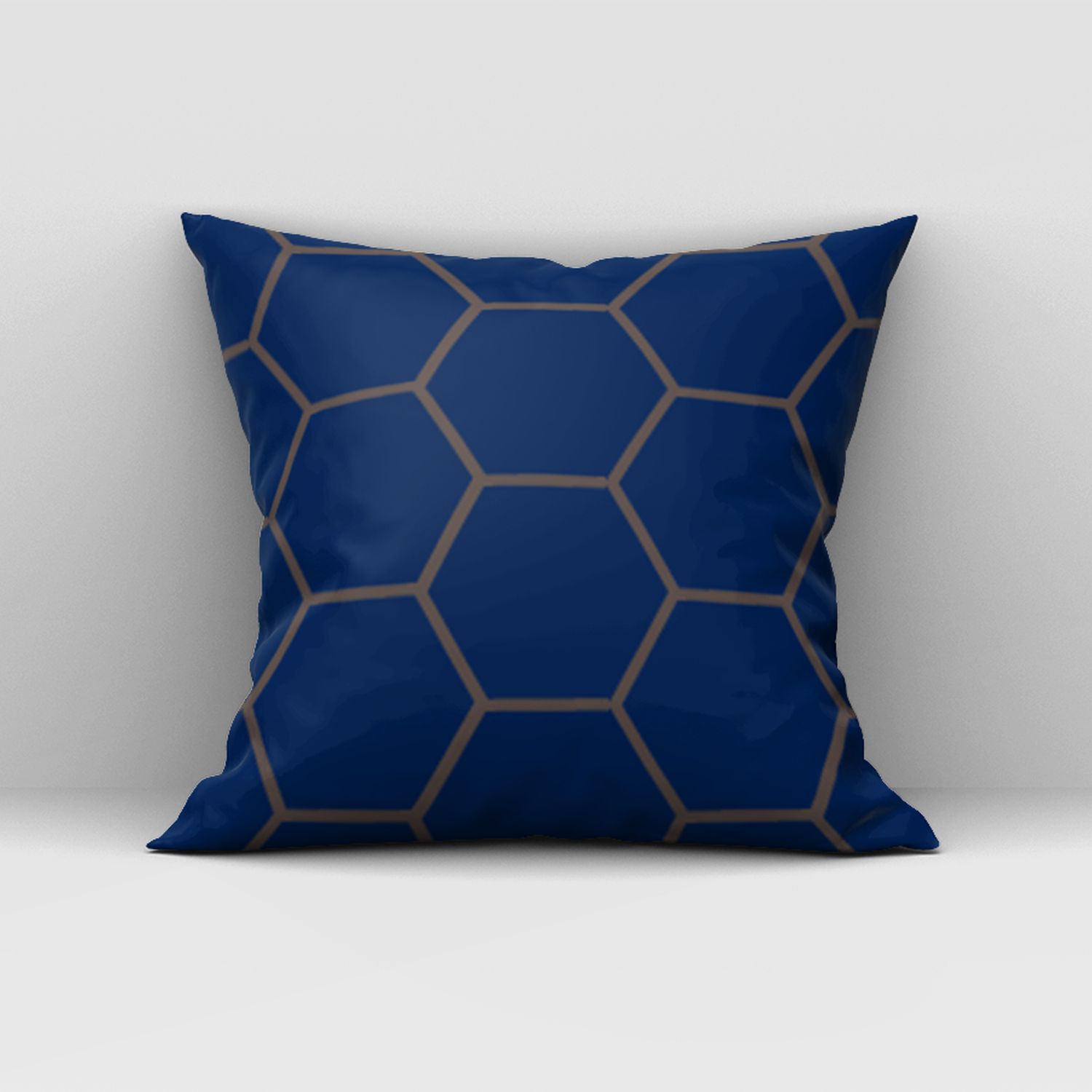 Brown over blue Honeycomb